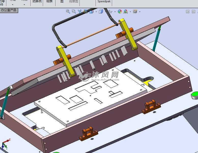 pcb板烧录治具