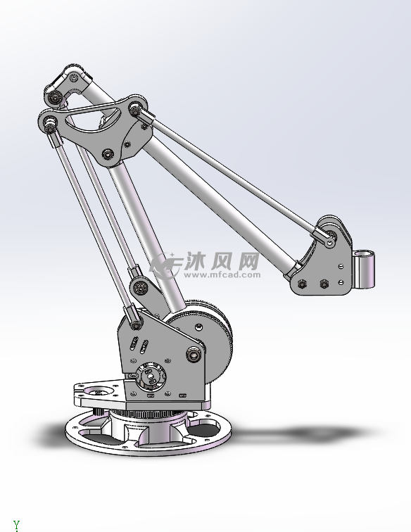 darm机械臂图纸 - 机器人模型图纸 - 沐风网