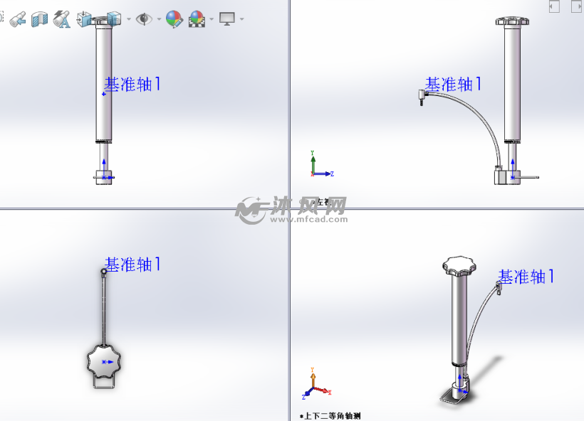 手持式打气筒