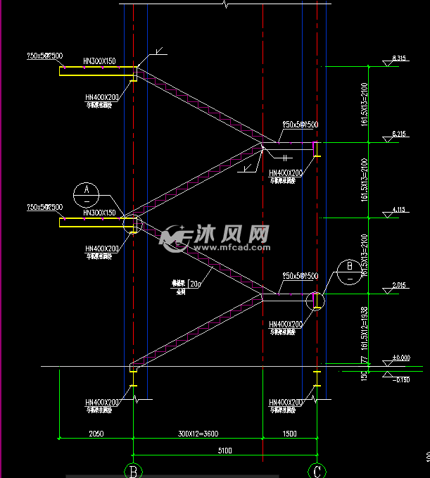 某地新增钢结构室外消防结构图纸施工图纸制作沈河磁王楼梯动机图片