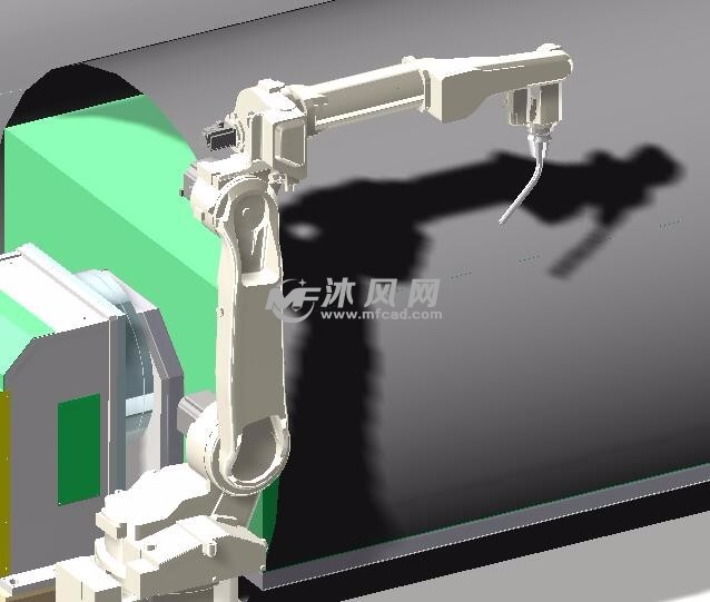 机架机器人焊接模型