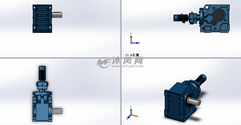 减速机三视图