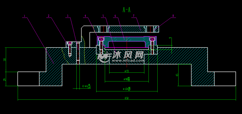 底盘加工4-Φ14h7夹具设计