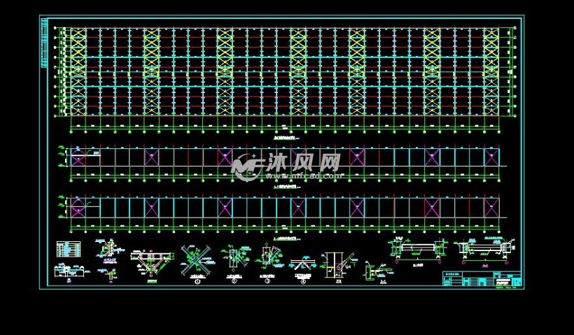 钢结构厂房建筑图