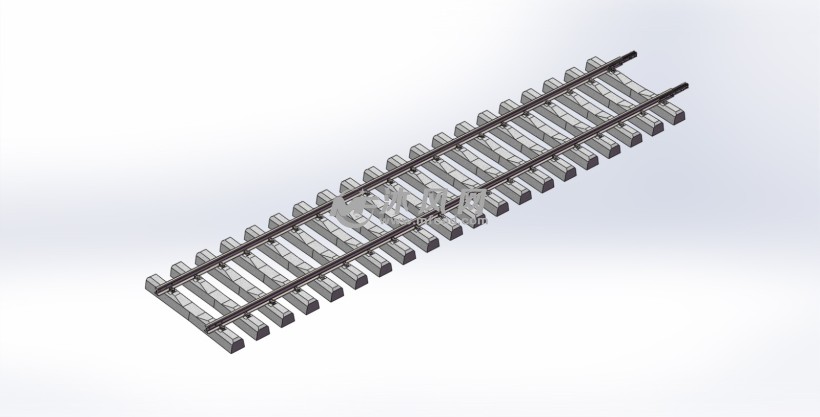 弹条Ⅳ型扣件铁路轨道设计