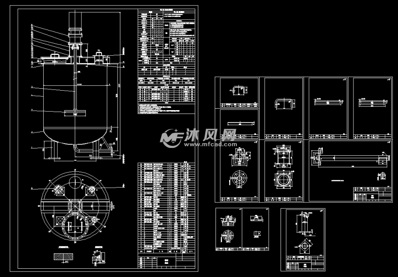 搅拌罐图纸