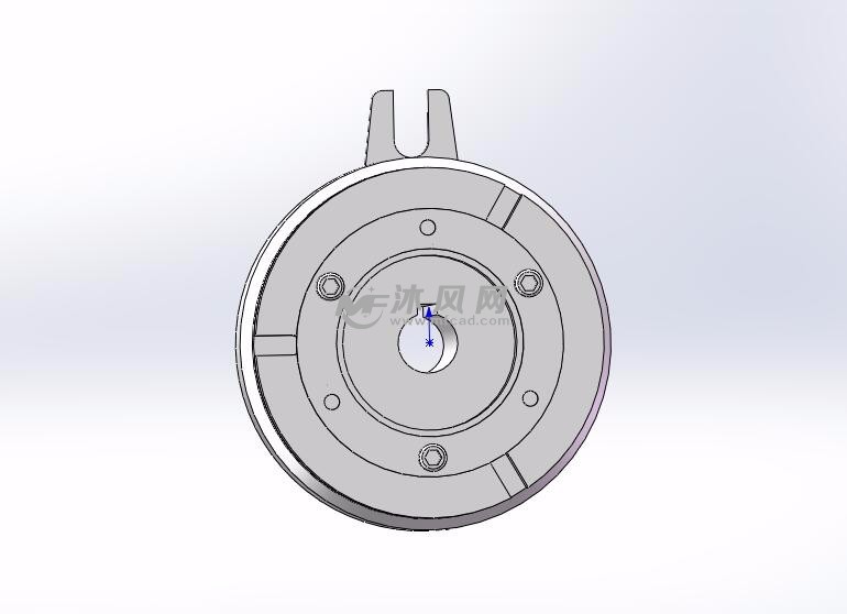 7种enc电磁离合器模型设计