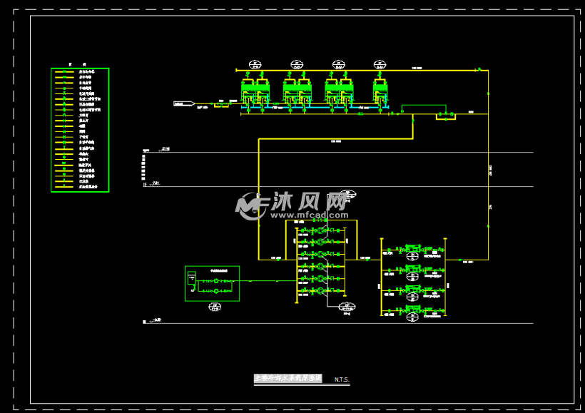主楼冷却水系统原理图