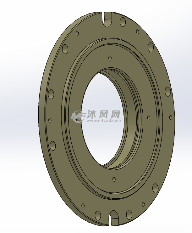 精密法兰盘加工工艺设计及加工程序编写