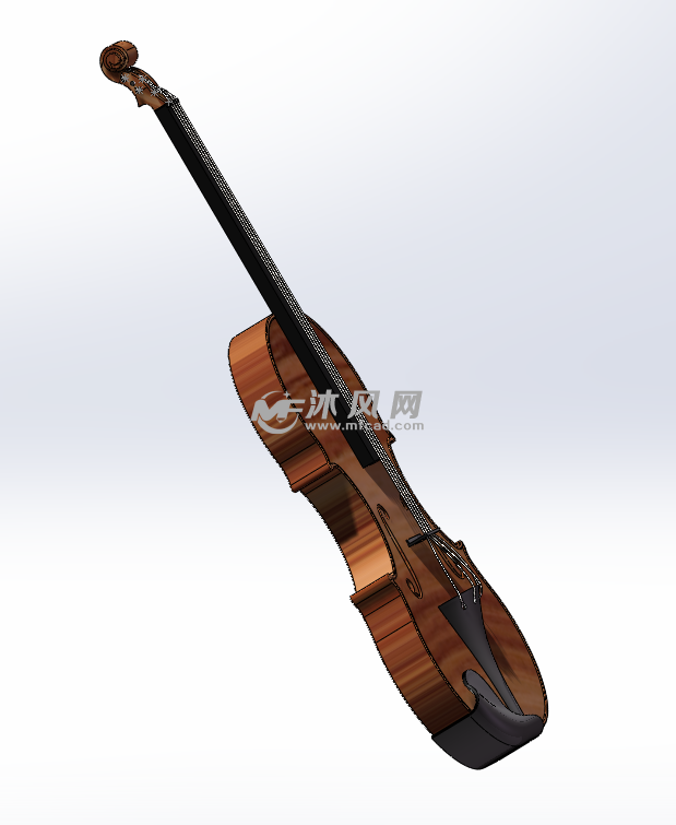 小提琴模型建模