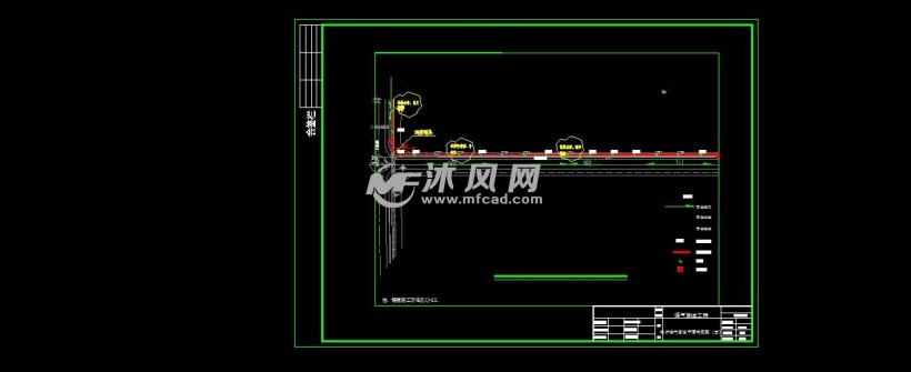 煤气管道平面布置图