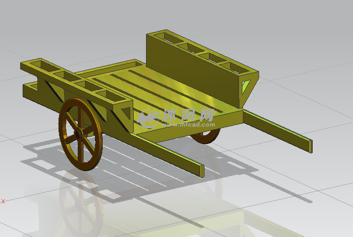 马车(地盘车)模型图 - 乘用车图纸 - 沐风网
