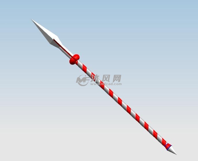 ug方天画戟模型