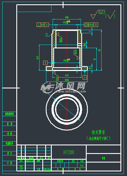 螺旋千斤顶(零件图 装配)全套