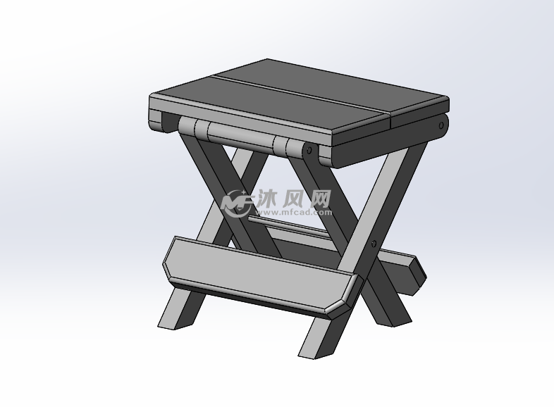 便携小板凳设计模型