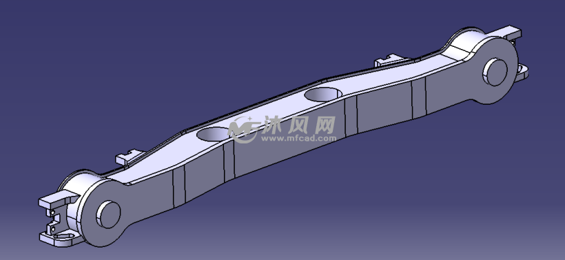 动力转向架模型