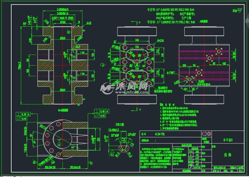 2fz18-35双闸板防喷器