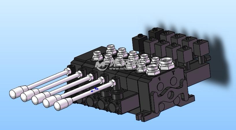 五联液压阀块