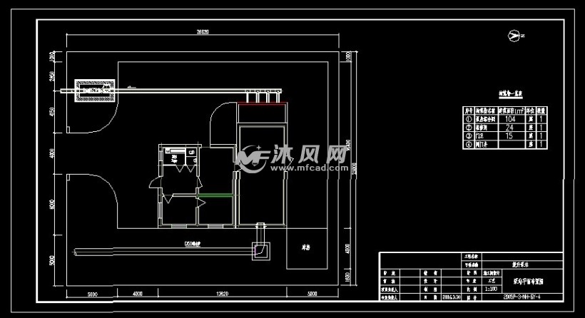 污水提升泵站图