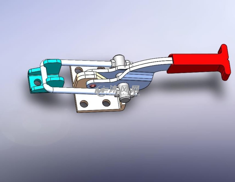 431型快速夹具模型