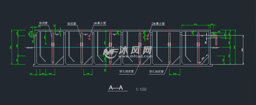 厌氧折流反应器abr设计图纸