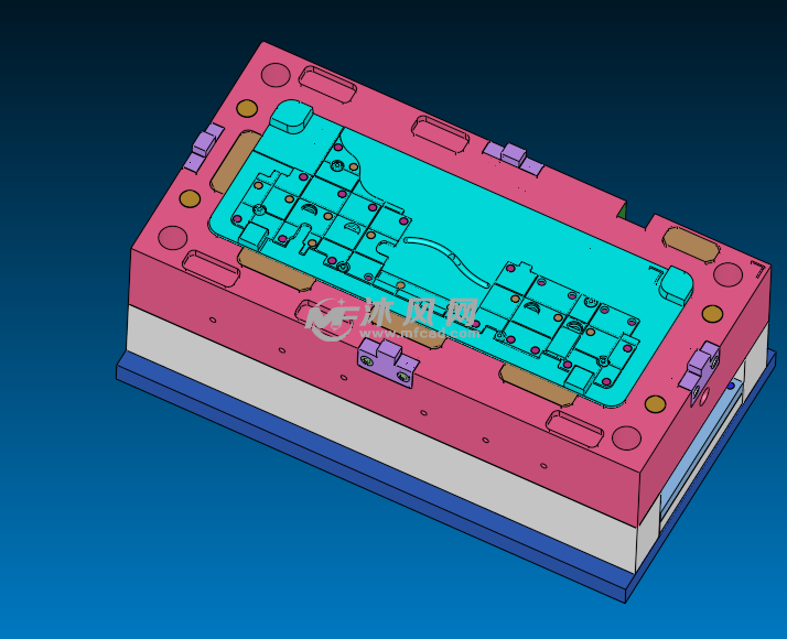 内构件模具全3d