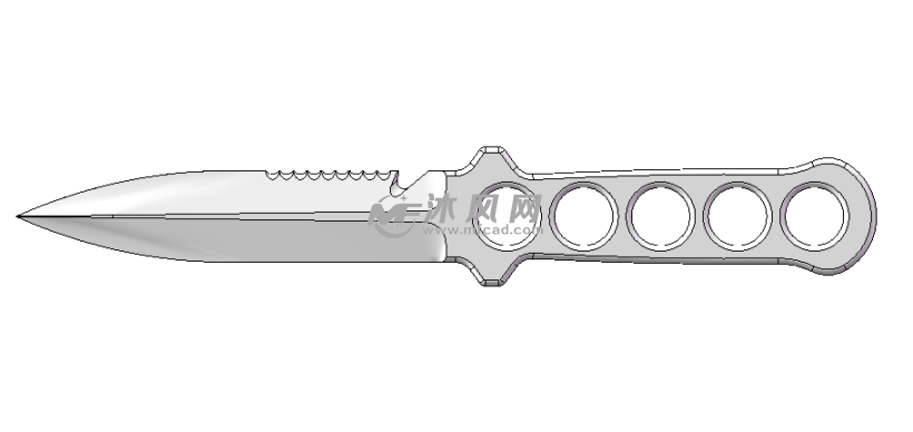 潜水刀匕首模型
