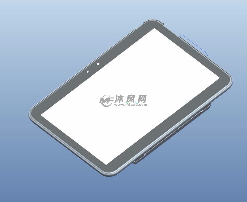 ipad平板电脑三维图纸模型耳吊20sp-图纸图片