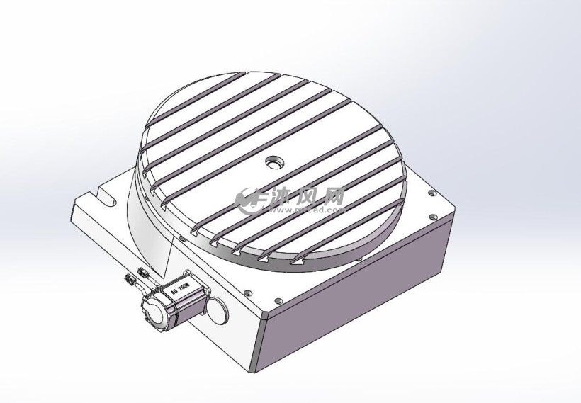 四工位全自动回转工作台设计【含solidworks】