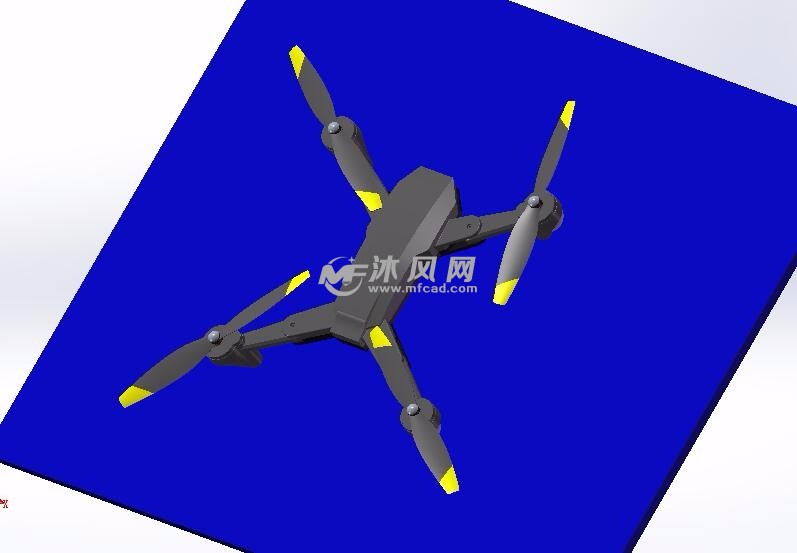 军用无人机模型设计图纸