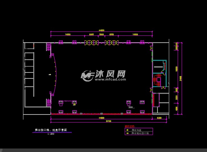 某会展宴会厅音响灯光设计图纸