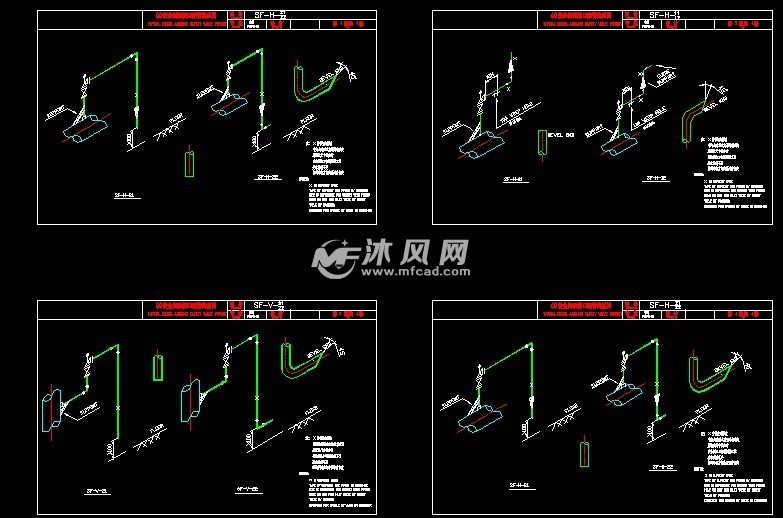 配管典型图图册 - 管道图纸 - 沐风网