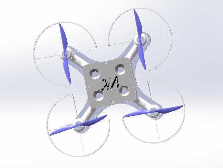 小造型无人机设计模型图