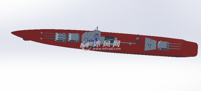 战舰制作模型