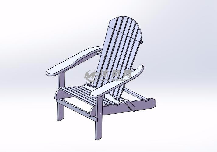 休闲椅子设计模型图