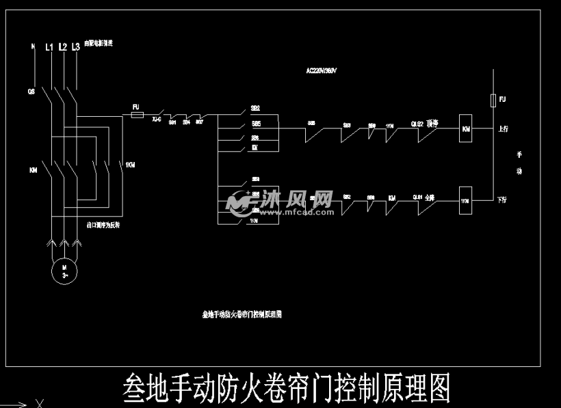 卷帘门的原理_谁有卷帘门电机原理及电路图