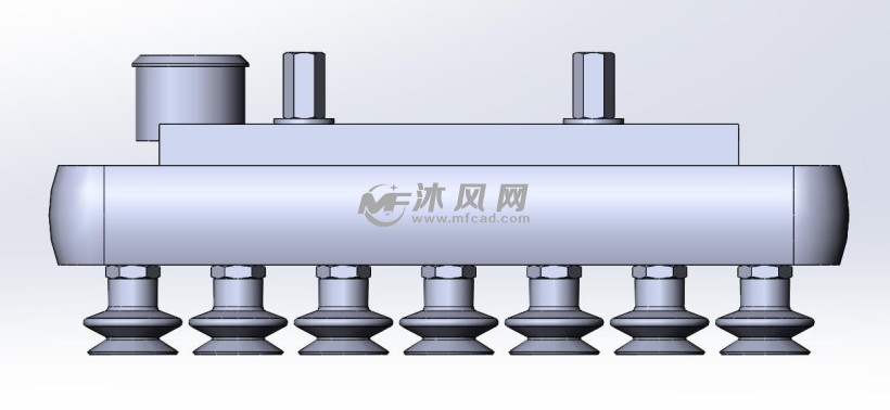 模块化真空吸盘模型