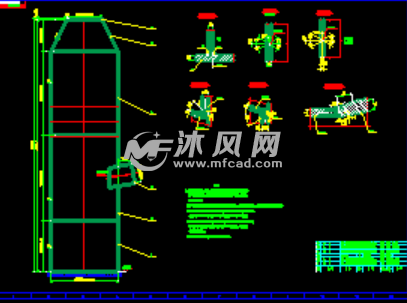 脱硫吸收塔施工图纸