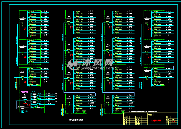 配电箱结线系统图