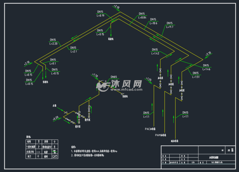 20t/h气浮池制作安装图纸