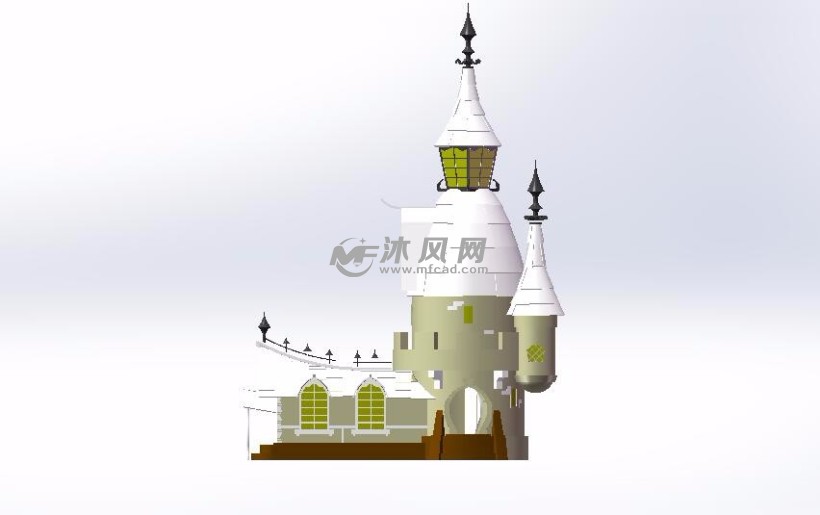城堡设计模型建模