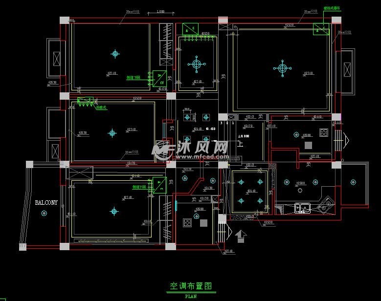 空调布置图