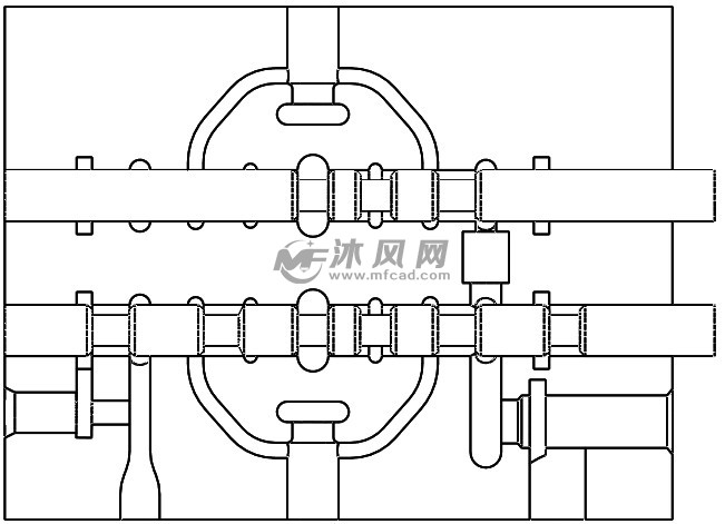 多路阀模型图