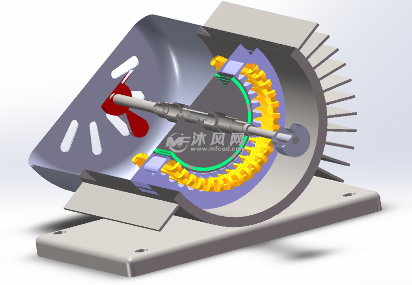 表贴式永磁同步电机