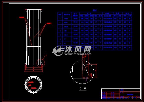 法兰及加强筋