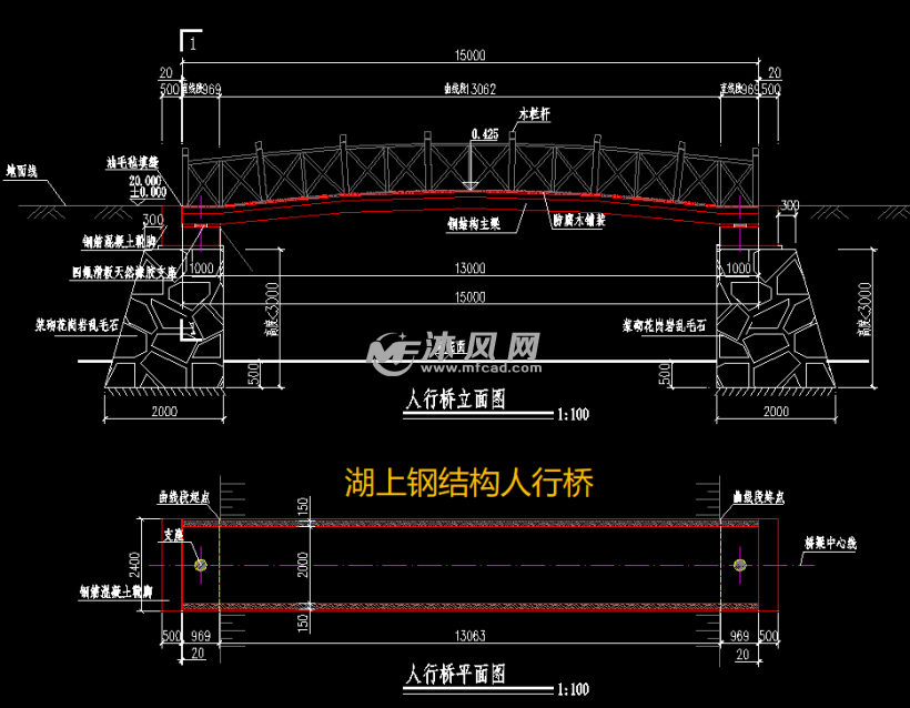 cad图纸 水利工程图纸 公路桥梁图 桥梁工程图
