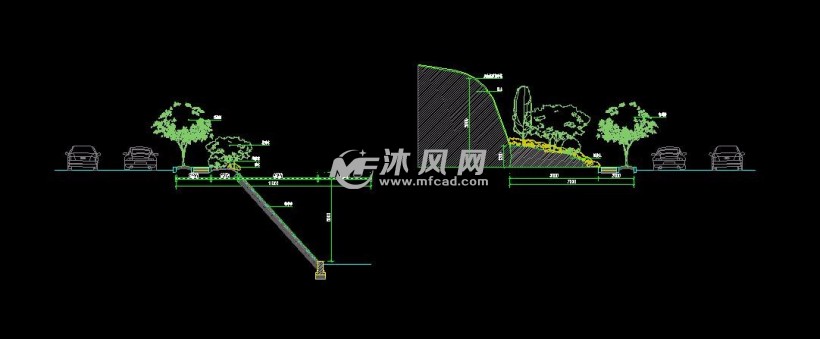 道路剖面图纸