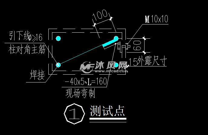 一套电气工程防雷接地设备安装大样图纸