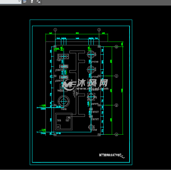 脱硝氨罐区水喷雾系统设计施工图