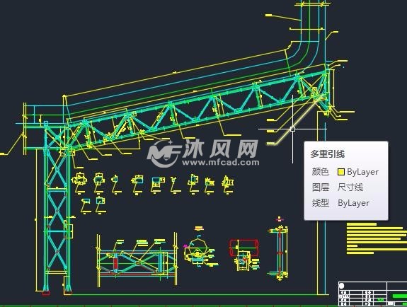 钢架构 管支架 桁架 12度